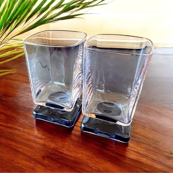 Vintage Disaronno Amaretto Square Cocktail Glasses – Set of 2 - Picture 2 of 9